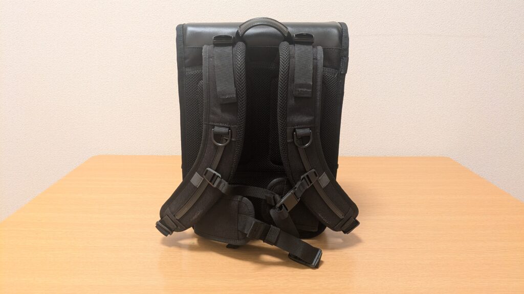 エルゴランセルの背面を全体がわかるように撮った写真